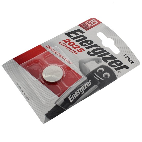 Lithium Cell Batteries, CR2025, 2.5x20mm, 3v - Sold Individually