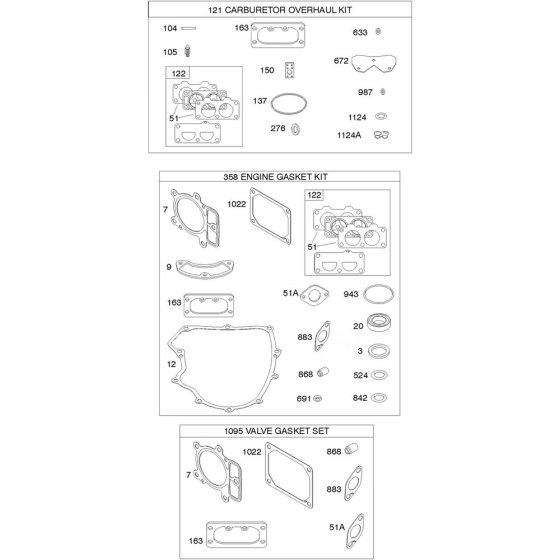 Engine Gasket Assembly