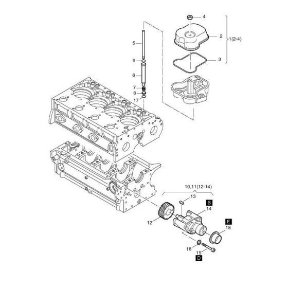 Cover Cylinder Assembly