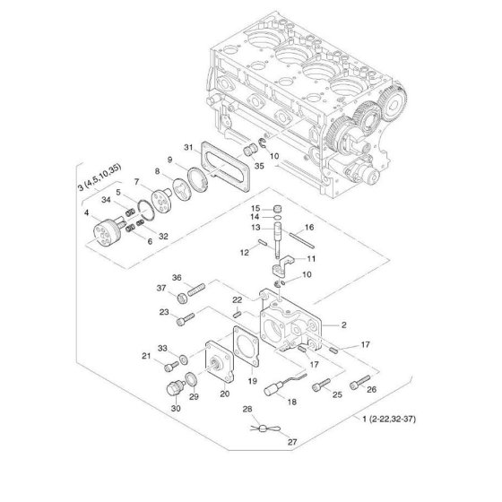 Fuel Device Assembly for Hatz 2L41C