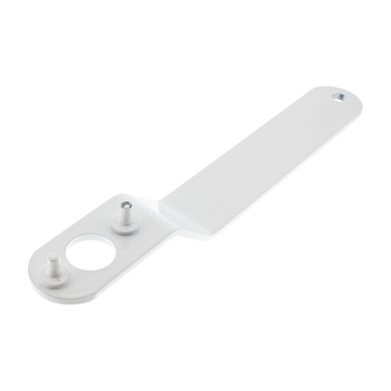 Peg Spanner White for Angle Grinder - 30mm Wide x 4mm Peg