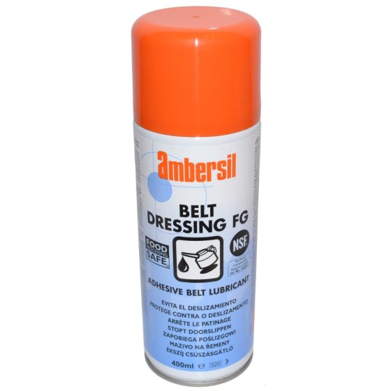 Belt Dressing Grip Spray 400ml for All Types of Belts - Ambersill