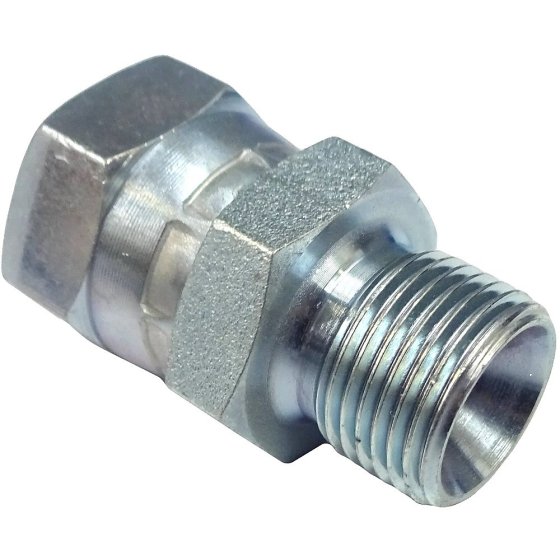 Threaded Connector Male 3/8" BSP to Female 1/2" BSP Adaptor for Plumbing Systems