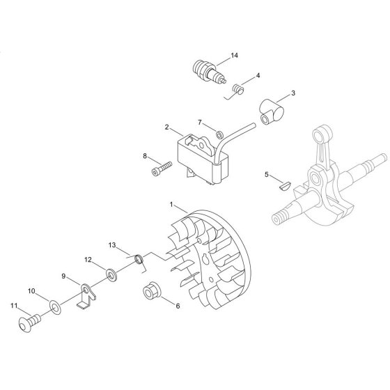 Magneto for Shindaiwa 305S