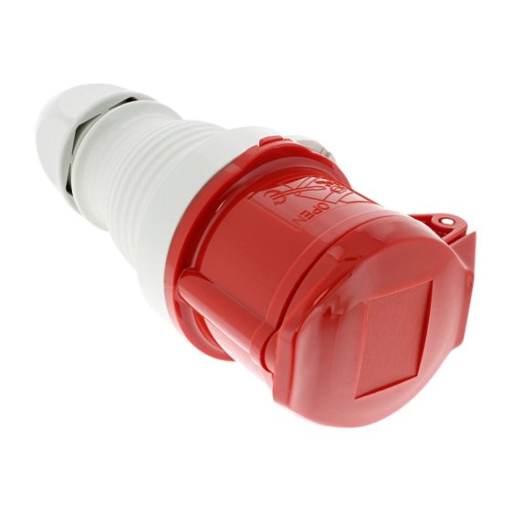 415v 4 Pin 16Amp Trailing Socket