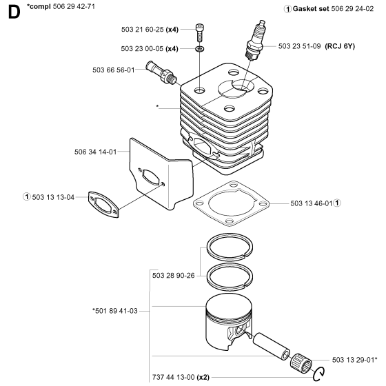 Cylinder Piston Assembly