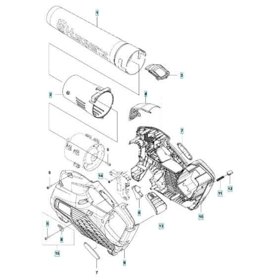 Tube for Husqvarna 320iB