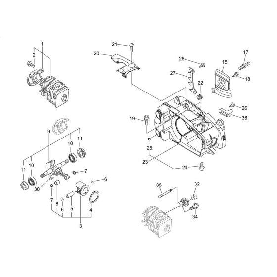 Shindaiwa 320TS Parts