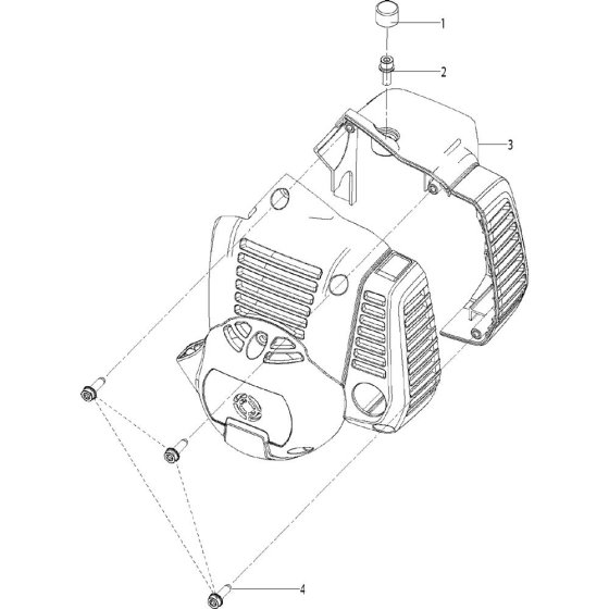Housing Assembly for Husqvarna