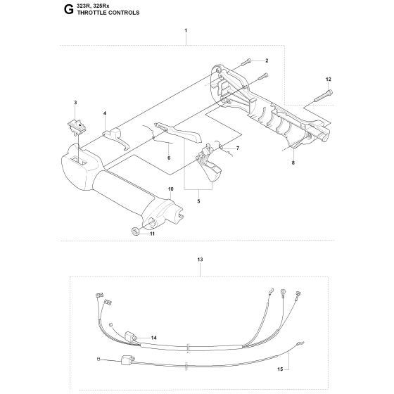 Handle & Controls for 323R