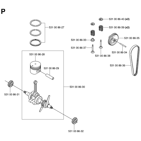 Piston & Crankshaft Assembly