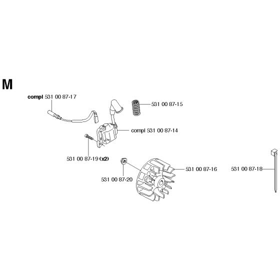 Ignition System for Husqvarna 324RX