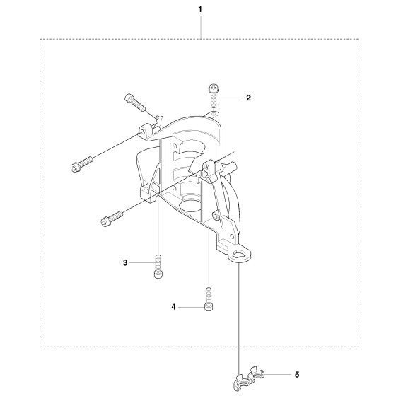 Crankcase Assembly for Husqvarna