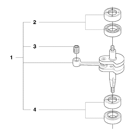 Crankshaft Assembly for Husqvarna