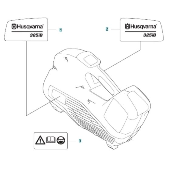Decals for Husqvarna 325iB