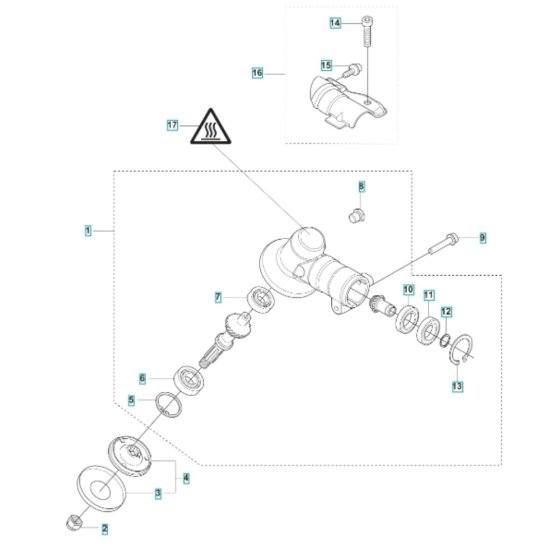 Bevel Gear for Husqvarna 325iL