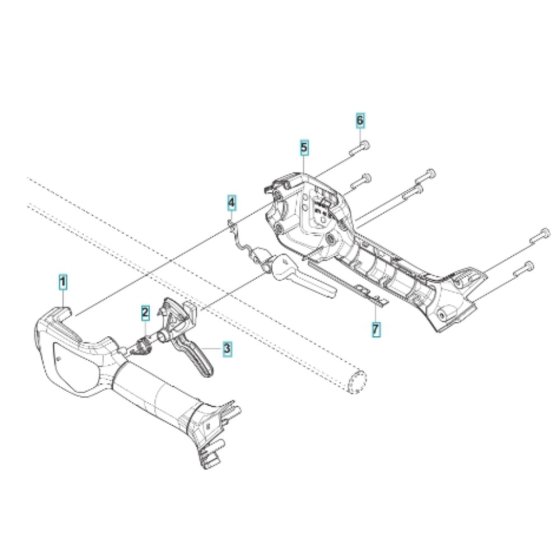 Handle for Husqvarna 325iL