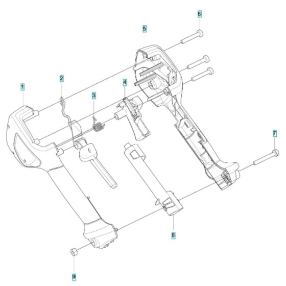 Handle for Husqvarna 325iR