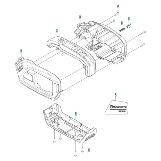 Housing for Husqvarna 325iRJ