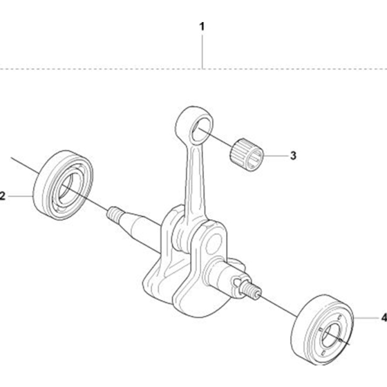 Crankshaft for Husqvarna 325 Lx