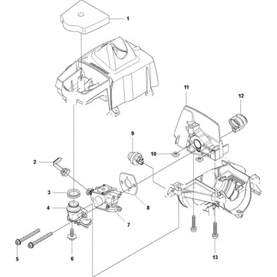 Carburetor & Air Filter for Husqvarna