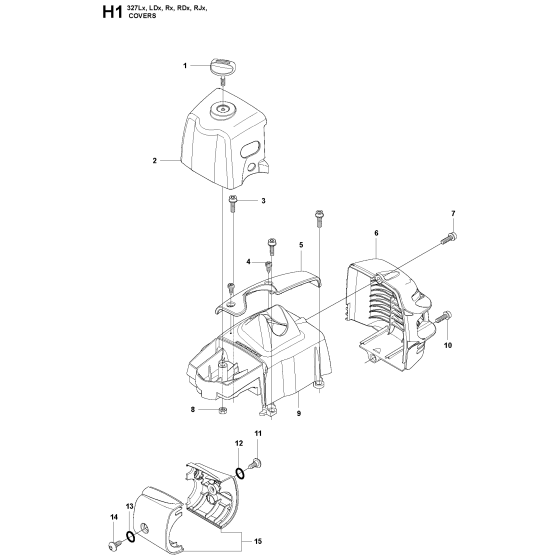 Cover Assembly for 327RDX