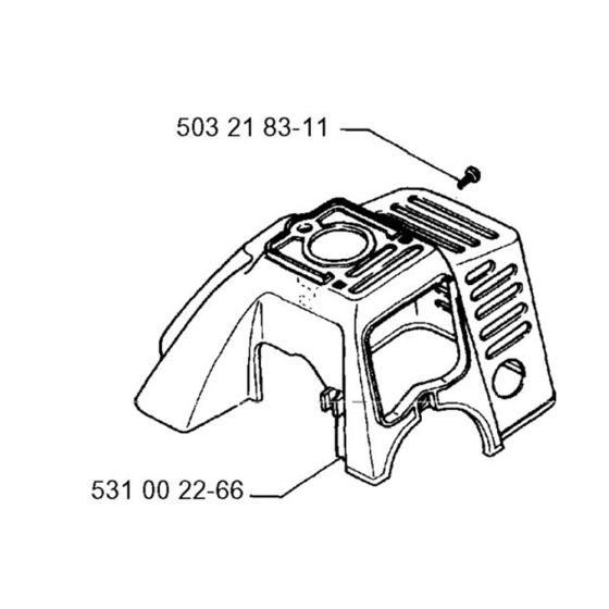 Cylinder Cover for Husqvarna