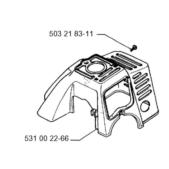 Cylinder Cover for Husqvarna