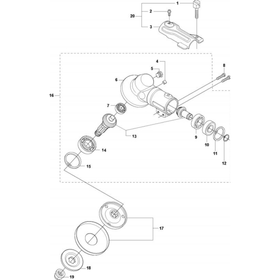 Bevel Gear for Husqvarna 335 LX