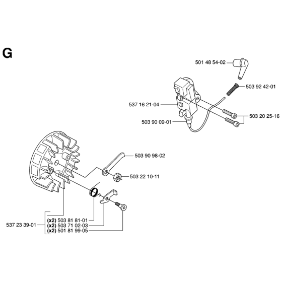 Ignition System for Husqvarna 336