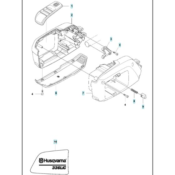 Housing Assembly for Husqvarna