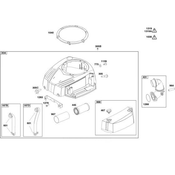 Blower Housing Assembly