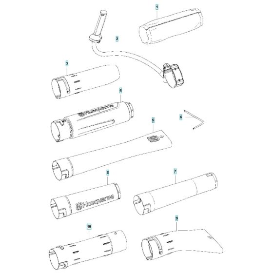 Husqvarna 340iBT Accessories