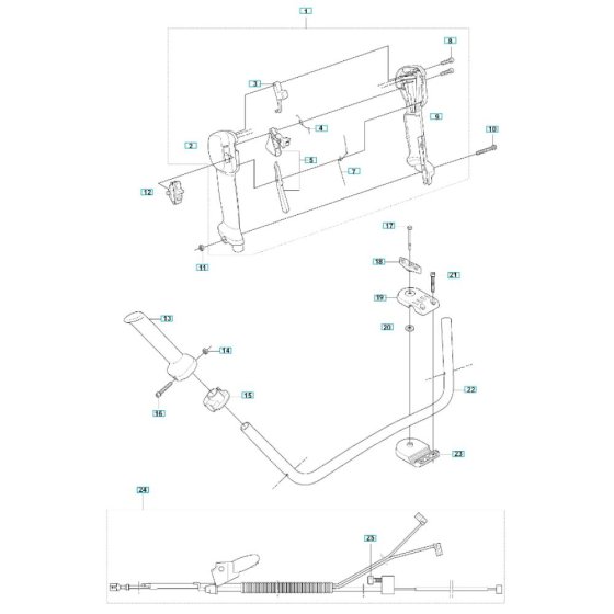 Throttle Assembly for 343FRM