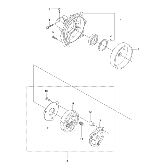 Clutch Assembly for 345RX