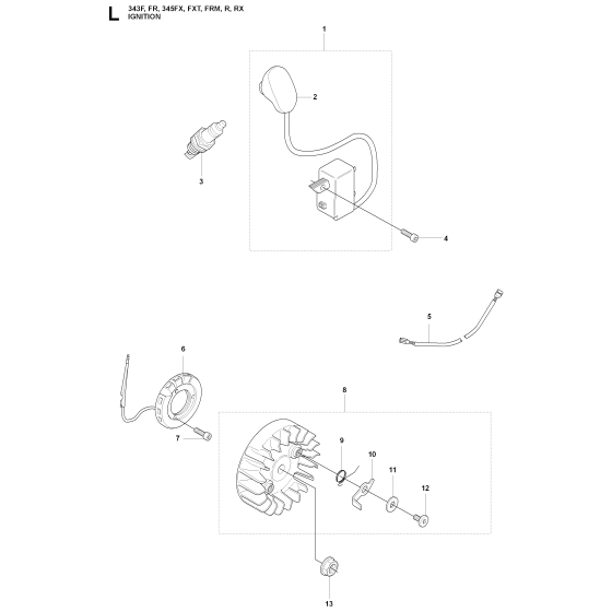 Ignition System for Husqvarna 345R
