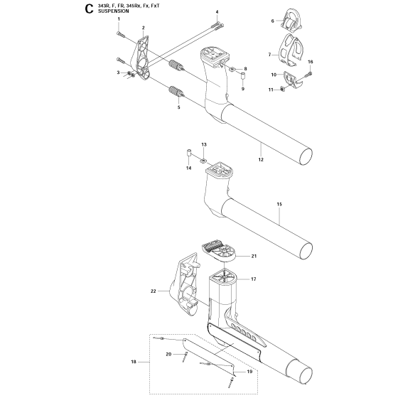 Suspension Assembly for 345RX