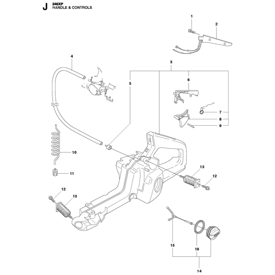 Handle & Controls for 346XP
