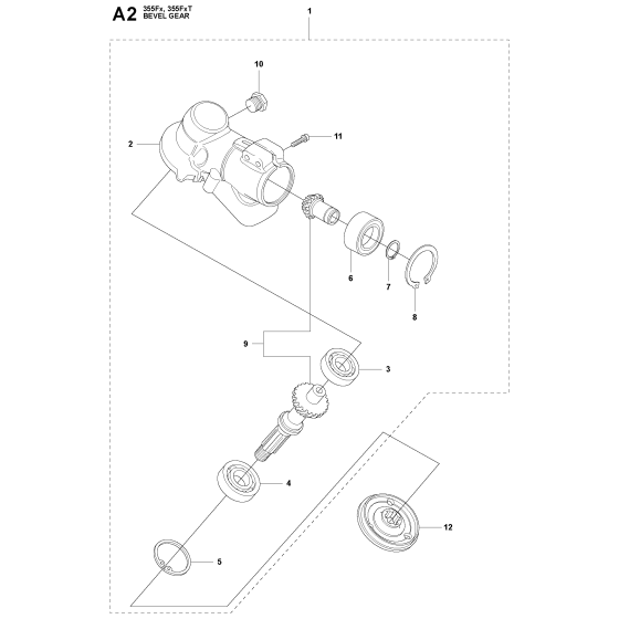 Bevel Gear-1 Assembly