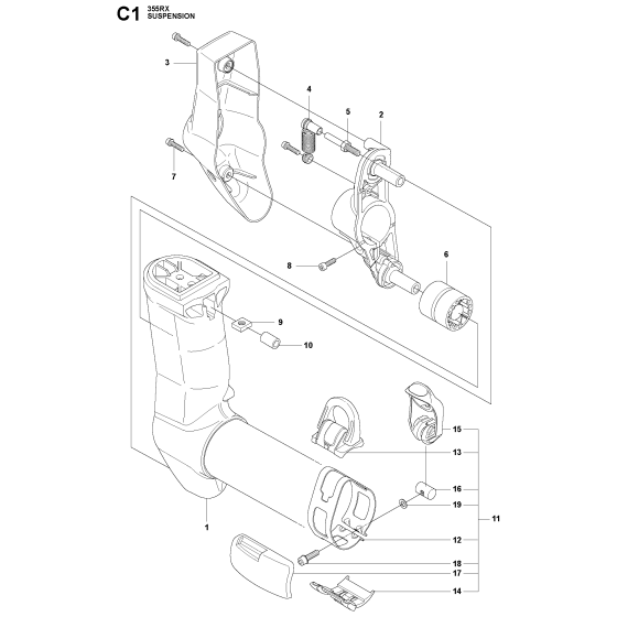 Suspension Assembly for 355FRM