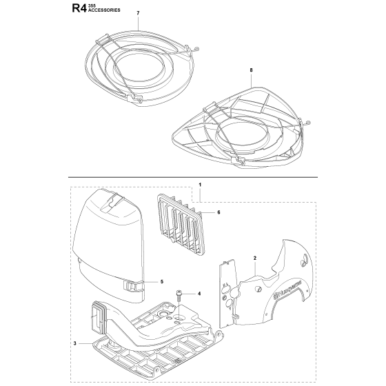 Accessories for Husqvarna 355FRM