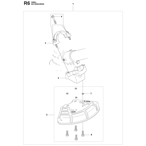 Accessories for Husqvarna 355RX
