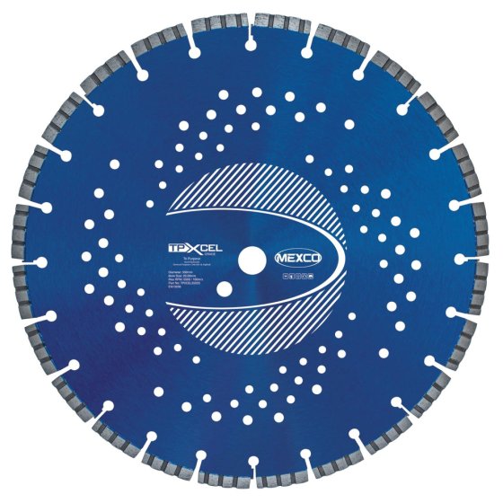 Mexco 350mm Diamond Blade Tri-Purpose XCEL Grade