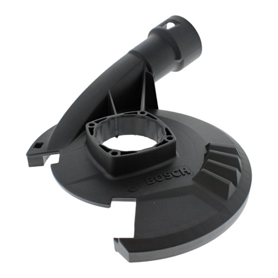 Suction Hood for Bosch GBR 15 CA Concrete Grinder - OEM No. 3605510063