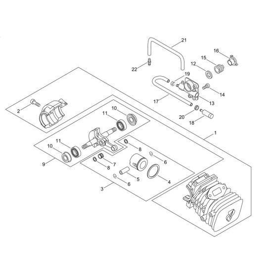Shindaiwa 362TS Parts