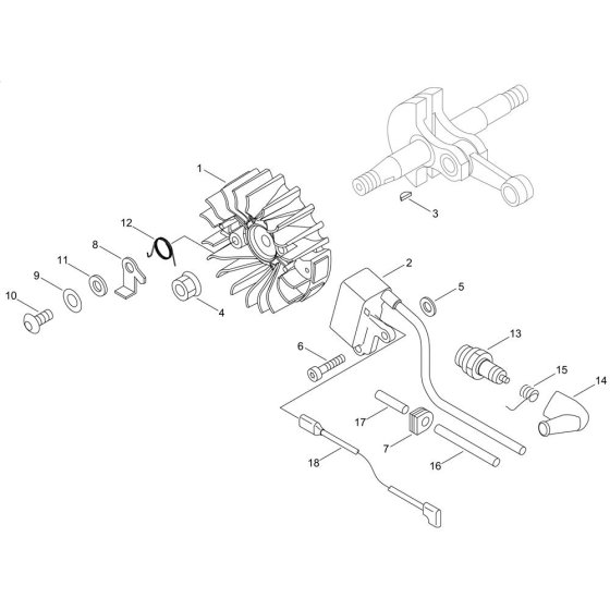 Magneto for Shindaiwa 362TS