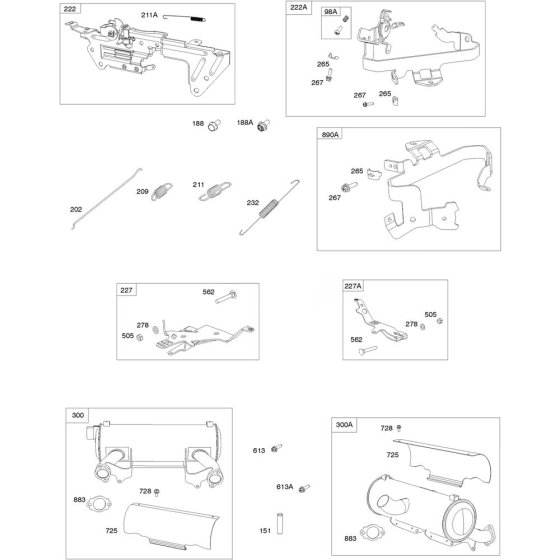 Control Assembly for Briggs & Stratton