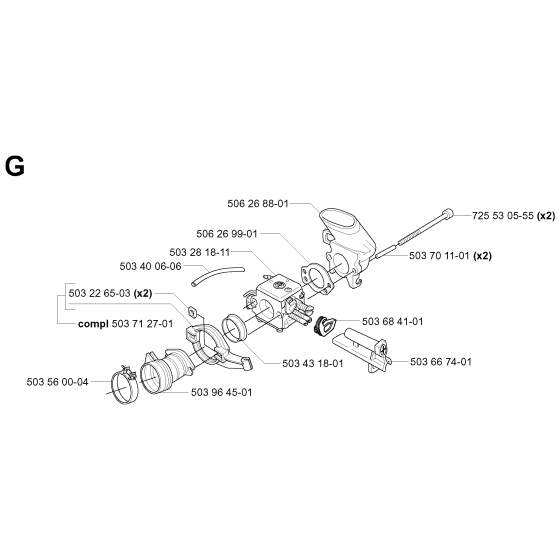 Carburetor Assembly for 371K