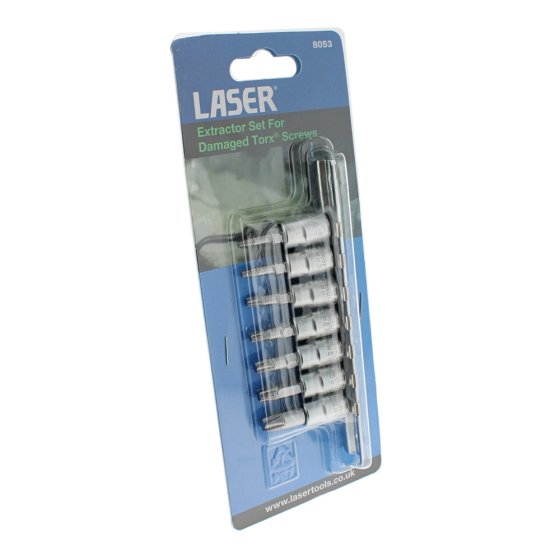 Extractor Set For Damaged Torx® Screws