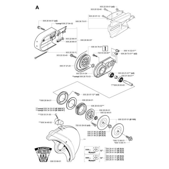 Blade Guard & Cutting Arm